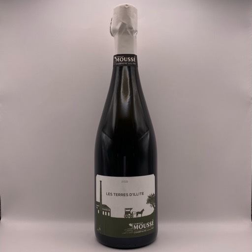 MOUSSE FILS "CHAMPAGNE EXTRA BRUT TERRE D'ILLITE" 2019 degorgement 12.22