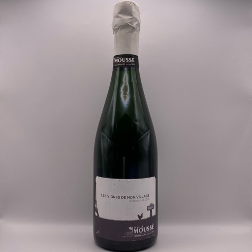 MOUSSE FILS "CHAMPAGNE LES VIGNES DE MON VILLAGE BRUT NATURE" degorgement 10.23