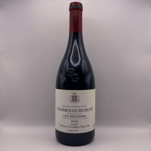 DOMAINE ROBERT GROFFIER PERE & FILS “LES SENTIERES” AOC CHAMBOLLE MUSIGNY PREMIER CRU 2020