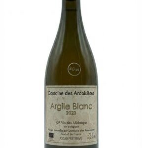 DOMAINE DES ARDOISIERES “ARGILE BLANC” VIN DES ALLOBROGES IGP 2023