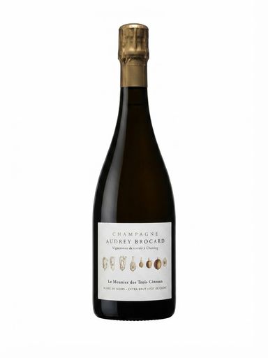 AUDREY BROCARD "LE MEUNIER DES TROIS COTEAUX"degorgement 10.25